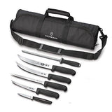 Victorinox Fibrox Pro Competition BBQ Set, 7-Piece Natural and Black