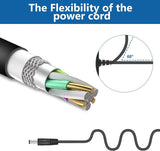 9V AC Adapter Charger for Zoom Effects MS-100BT, MRS-4, and MRS-8, with 8-Way Daisy Chain Cable for Guitar Pedals
