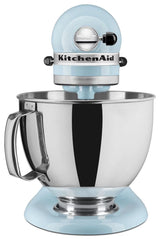 KitchenAid Artisan Series 5-Quart Stand Mixer, KSM150PSGB Model in Glacier Blue