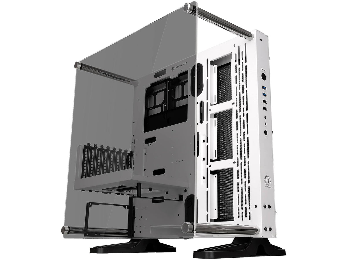 Thermaltake Core P3 TG Snow PC Case, Model CA-1G4-00M6WN-05