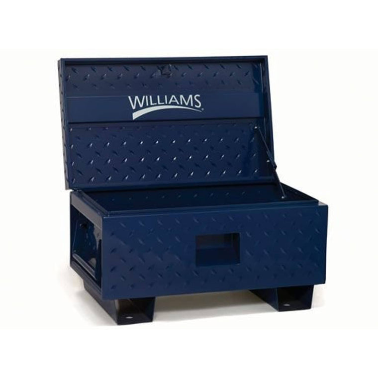 Williams 50952 Blue Job Site Box, 48-Inch W x 24-Inch D x 27.5-Inch H
