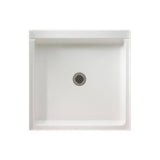 White Swan Veritek Shower Pan, 32 in. x 32 in., with Single Threshold