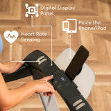 Ovicx Foldable Electric Treadmill for Home with Lightweight Compact Design, Portable Fold-Up Frame, and Space-Saving Profile for Apartments