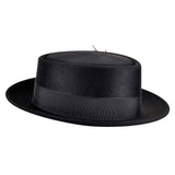 Mens Bailey Jett Pork Pie Hat, Black, Size 7 5/8