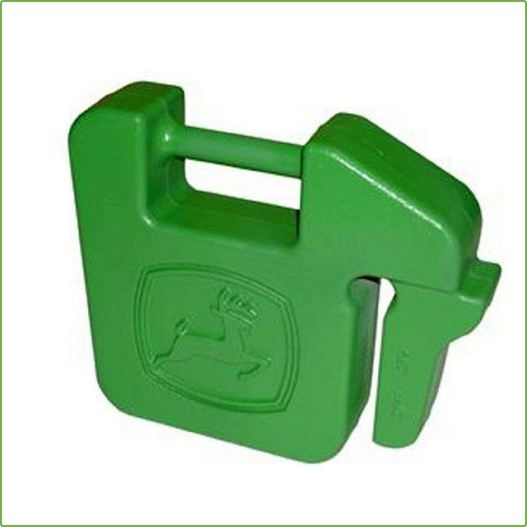 John Deere 42 lbs. Rear Extra Weight Suitcase Tractor Counterweight, Green