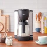 Capresso 485.05 MT600 Plus Programmable Coffee Maker with 10-Cup Capacity, Thermal Carafe and Black Finish