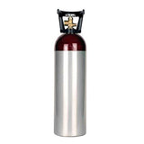 60 Cu Ft Aluminum Nitrogen Cylinder with CGA580 Valve