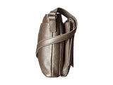Brighton Jagger Cross-Body Organizer in Zinc Pearl