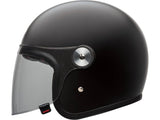 Bell Riot Motorcycle Helmet in Solid Matt Black, Size L