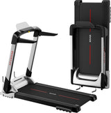 Ovicx Foldable Electric Treadmill for Home with Lightweight Compact Design, Portable Fold-Up Frame, and Space-Saving Profile for Apartments