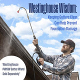 Westinghouse WPX3400 Gas Pressure Washer with 3400 PSI and 2.6 Max GPM, Onboard Soap Tank, Spray Gun, Wand and 5-Nozzle Set for Cars, Fences, Driveways, Patios and Furniture