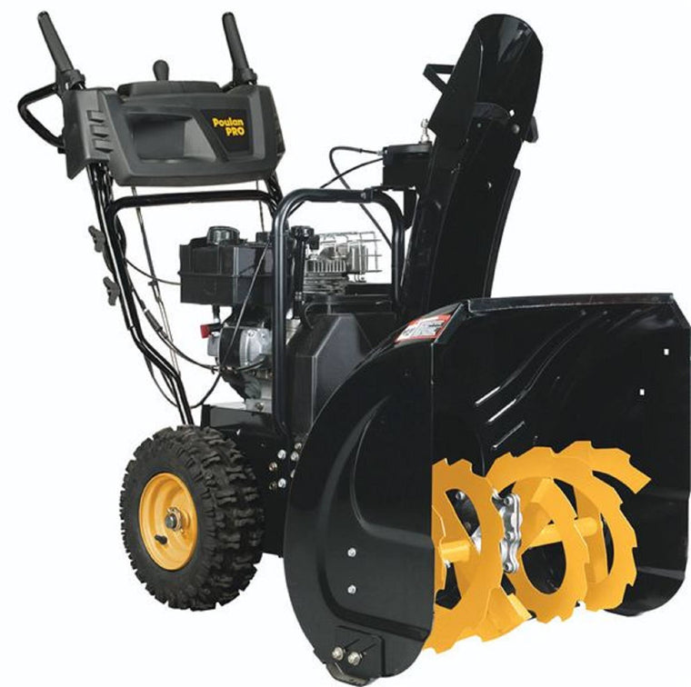 Poulan Pro PR241 Two-Stage Snow Blower with 24 in. Clearing Width, 208cc LCT Engine and Electric Start