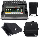 Mackie DL1608 16-Channel Lightning Mixer Kit with iPad Control, Carrying Bag and iPad Tray