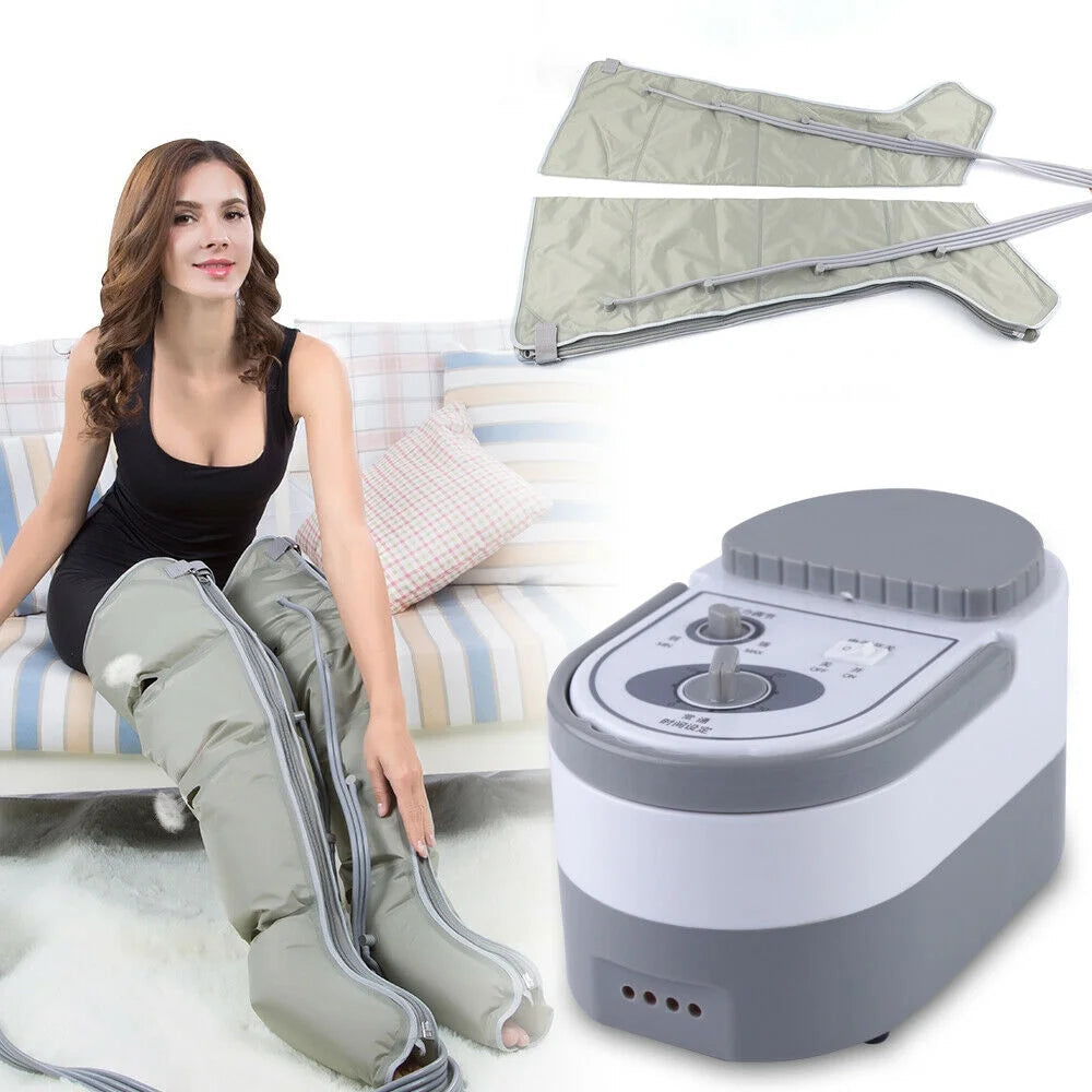 ANQIDI Air Compression Boot for Leg Recovery, Muscle Relaxation, Blood Circulation and Lymphedema Massage