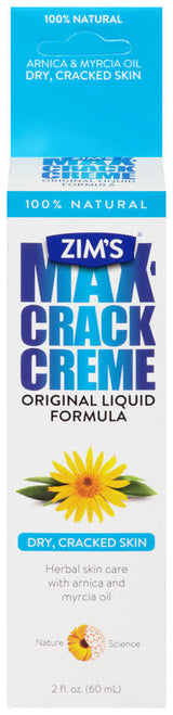 Zims Max Crack Creme with Original Liquid Formula, 2 fl oz