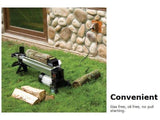 Earthquake W1200 Electric Log Splitter with 5-Ton Splitting Force