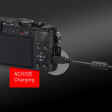 Panasonic Lumix LX100 II Digital Camera, DC-LX100M2, 21.7 MP Four Thirds Sensor with 24-75mm Leica DC Vario-Summilux F1.7-2.8 Lens, Wi-Fi, Bluetooth and 3-Inch LCD, Black