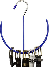 EASYVIEW Hanging Closet Organizer for Belts, Scarves, Ties, Shoes and Gym Bags