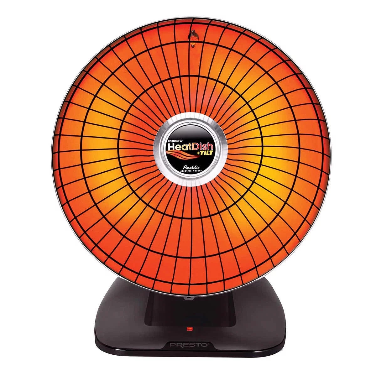 Presto HeatDish Plus Parabolic Heater with Tilt Function