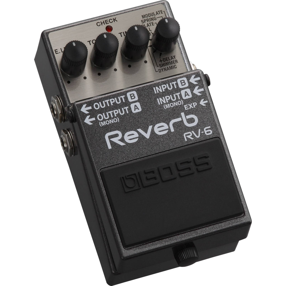 Boss RV-6 Reverb Effects Pedal for Guitar