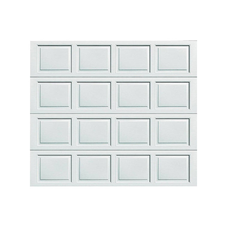 Wayne Dalton 8000 Steel Garage Door, 8 ft W x 7 ft H, White