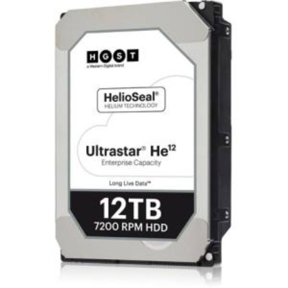 HGST Ultrastar He12 HUH721212ALE600 Internal Hard Drive, 12TB SATA, 3.5×22