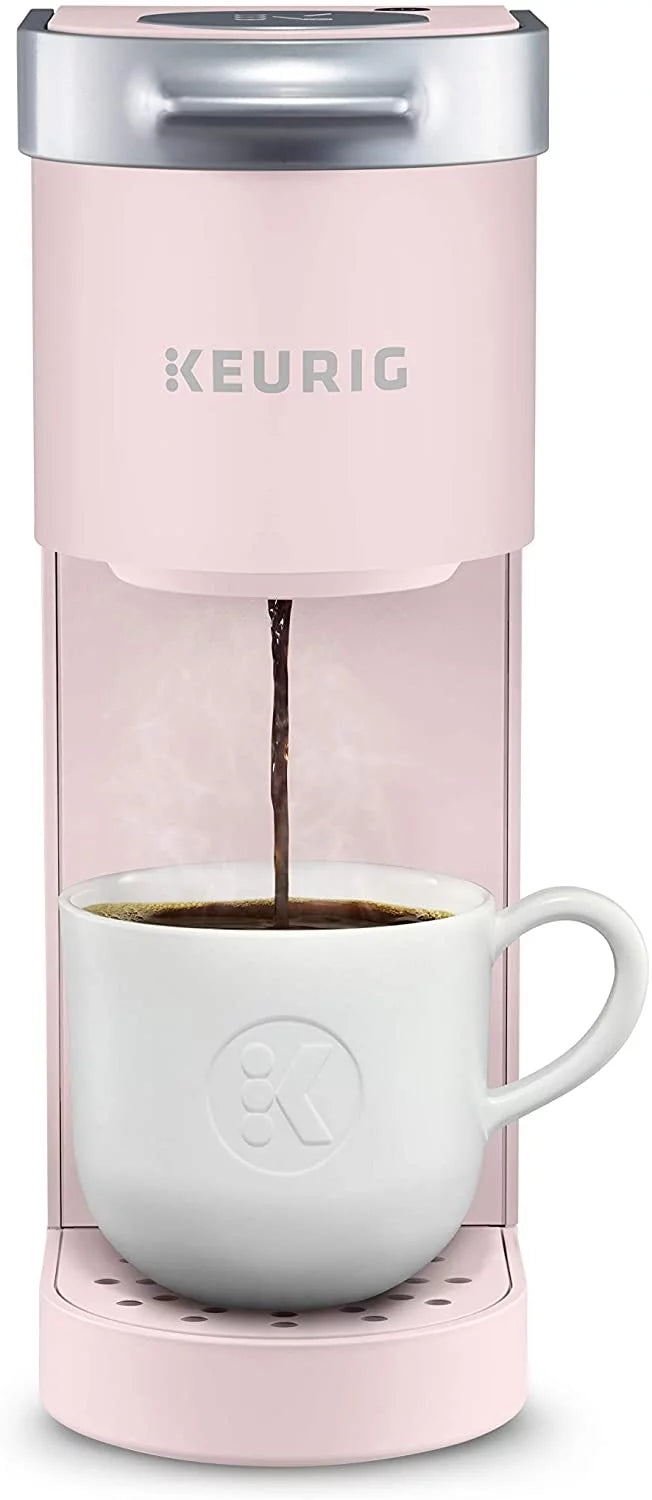 Dusty Rose Keurig K-Mini Single-Serve Coffee Maker for K-Cup Pods, 6 to 12 Oz. Brew Sizes