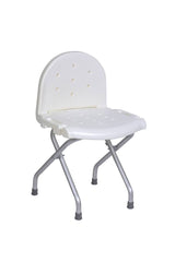 Invacare Folding Shower Chair Designed with Back Support