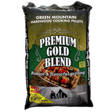 Green Mountain Premium Gold Blend Hardwood Grilling Pellets, 4-Pack