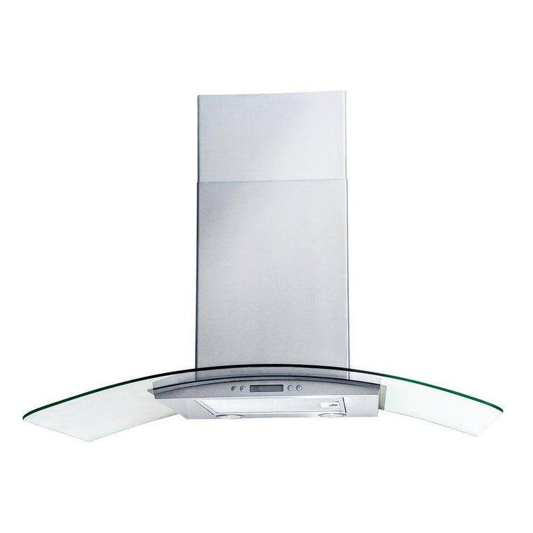 30 in. Arietta ADK430SSA Wall-Mount Range Hood, Decorative Dekor Glass Design in Stainless Steel