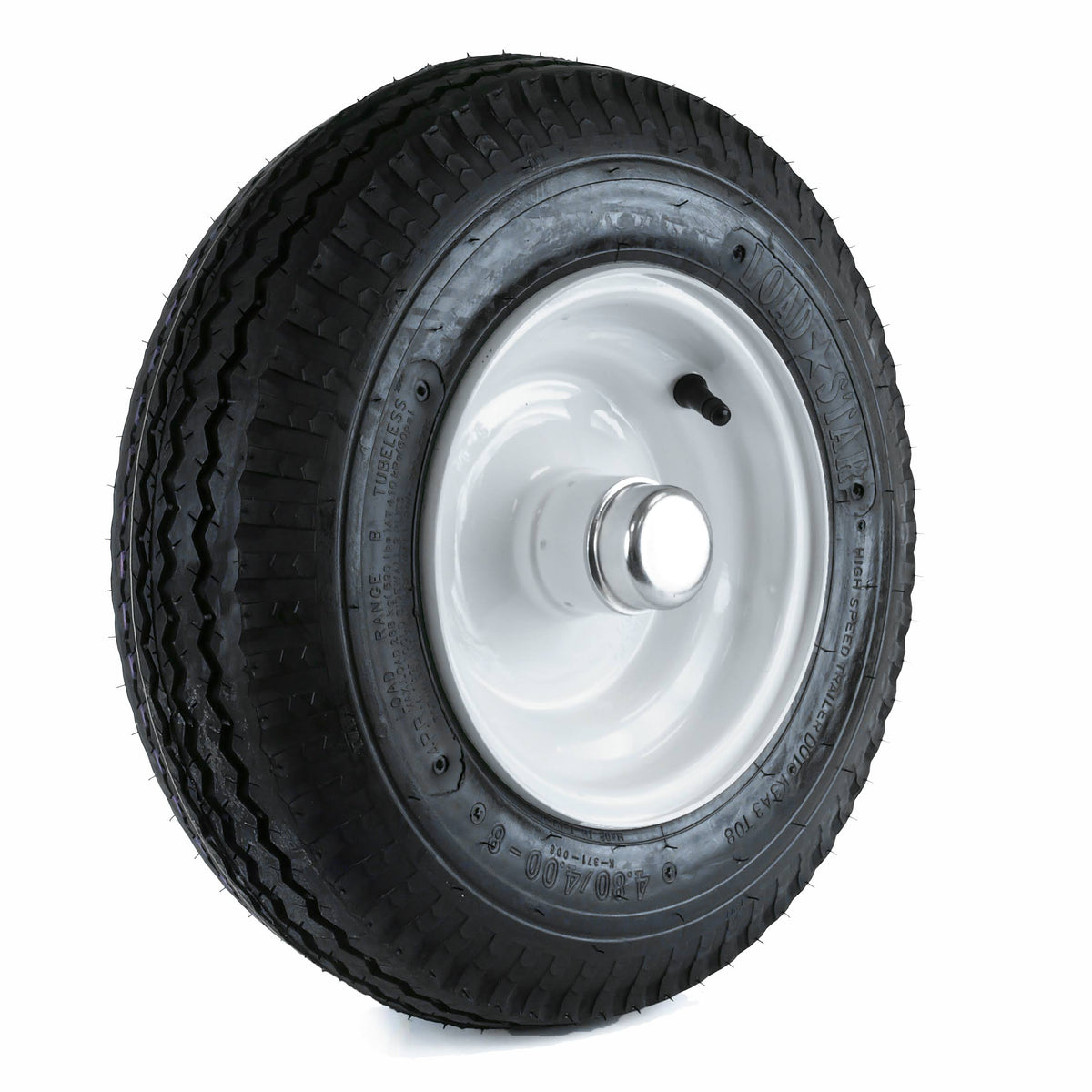 Kenda HS408B-34I A Log Splitter Wheel with 3/4-Inch Bearing, 480-8 LRB