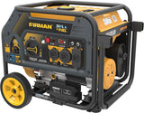 Firman H03651 Hybrid Series Dual-Fuel Generator, 3650/4550W, Yellow