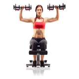 Bowflex SelectTech 552 Adjustable Dumbbell Set for Customizable Strength Training