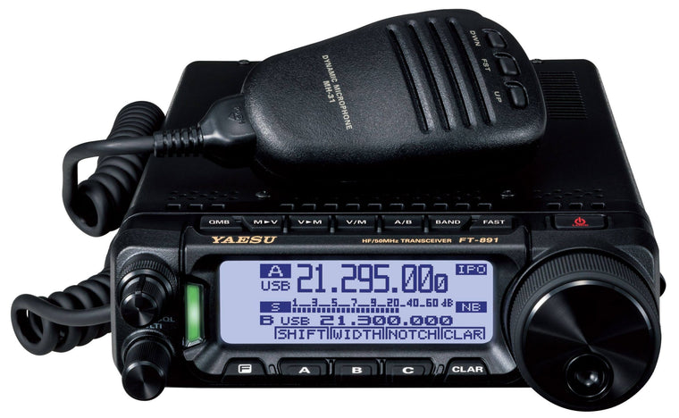 Yaesu FT-891 100W HF/6M All-Mode Mobile Transceiver