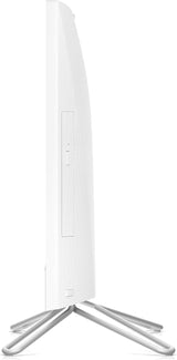 HP 22 All-in-One Desktop in Snow White, Featuring AMD Athlon Silver 3050U, Radeon Graphics, 4 GB RAM, 256 GB SSD, and Windows 11 Home (22-dd0210)