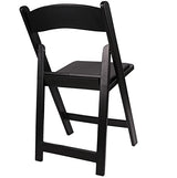 BTEXPERT 4-Piece Resin Folding Chair Set with Vinyl-Padded Seats, Lightweight Indoor and Outdoor Seating for Home, Events, Parties, Picnics, Kitchens, Churches, Schools and Weddings