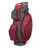 Sun Mountain 2019 C-130 Golf Cart Bag with 5-Way Top, Red/Grey