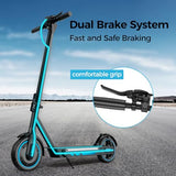 Foldable Adult Electric Scooter with APP Control, 19/25 Mph Max Speed and 21/25/35 Miles Range, 350/500/600W Motor, 8.5/10 Inflatable Tires, UL 2272 Certified