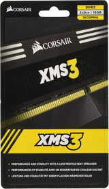 Corsair XMS3 16GB DDR3 1600MHz Desktop Memory Kit, 2 x 8GB, PC3-12800, 240-Pin Dual Channel, CMX16GX3M2A1600C11