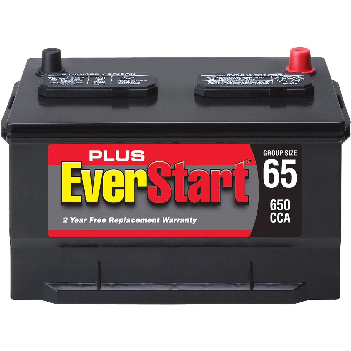 EverStart Plus Group 65 Lead-Acid Automotive Battery