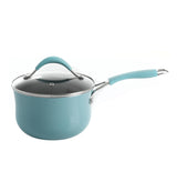 The Pioneer Woman Frontier Speckle 24-Piece Cookware Combo Set in Turquoise
