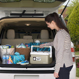 Presto Nomad 8-Quart Traveling Slow Cooker in Tan