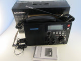 Grundig S450DLX Portable Radio with AM/FM and Shortwave Reception, Black