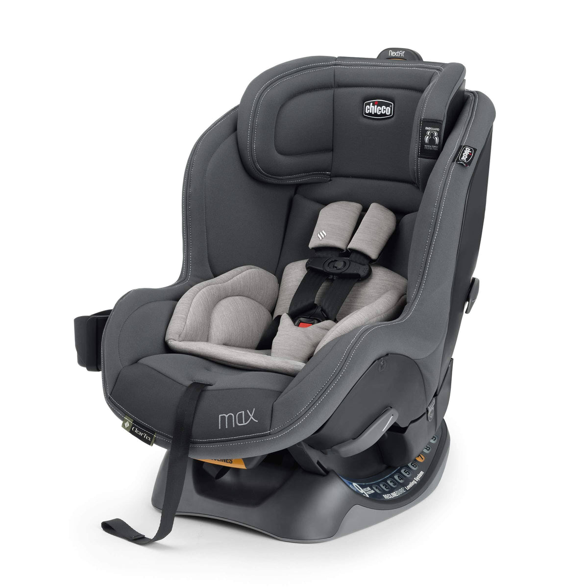 Chicco NextFit Max Convertible Car Seat, ClearTex Fabric in Cove