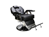 BarberPub All-Purpose Hydraulic Reclining Barber Chair in Black