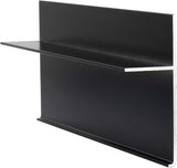 92 Length RV Slideout Trim, Made in the USA from Aluminum, with 2 Black Trim Pieces; White Color Option Available
