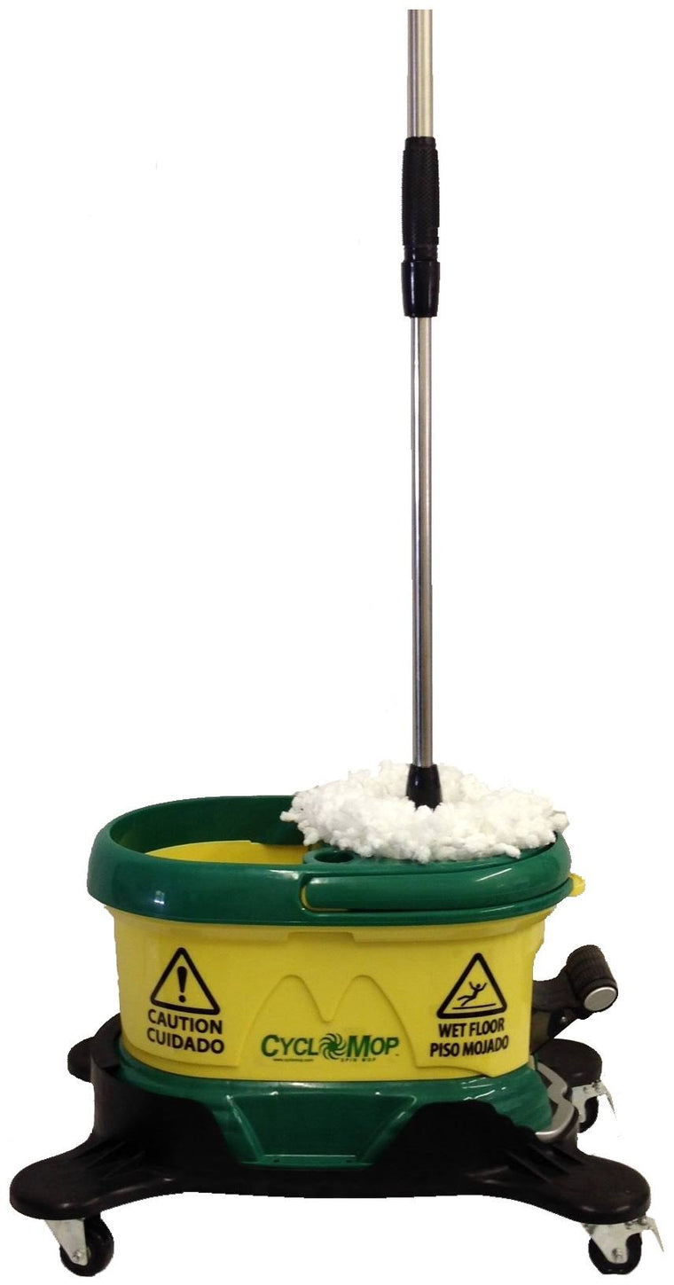 Bissell Commercial CM500D-GRN Cyclomop Spin Mop for Professional Floor Cleaning
