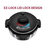 Geek Chef 12-in-1 Electric Pressure Cooker with LCD, 8-Quart Oval Pot