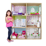 Modern-Style My Girls Dollhouse for 18-Inch Dolls