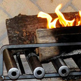 Spitfire Fireplace Heater with 6 Tubes and Built-In Blower